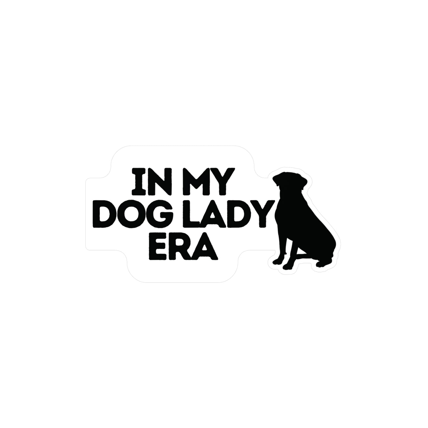 In My Dog Lady Era | Sticker, Dog Mom