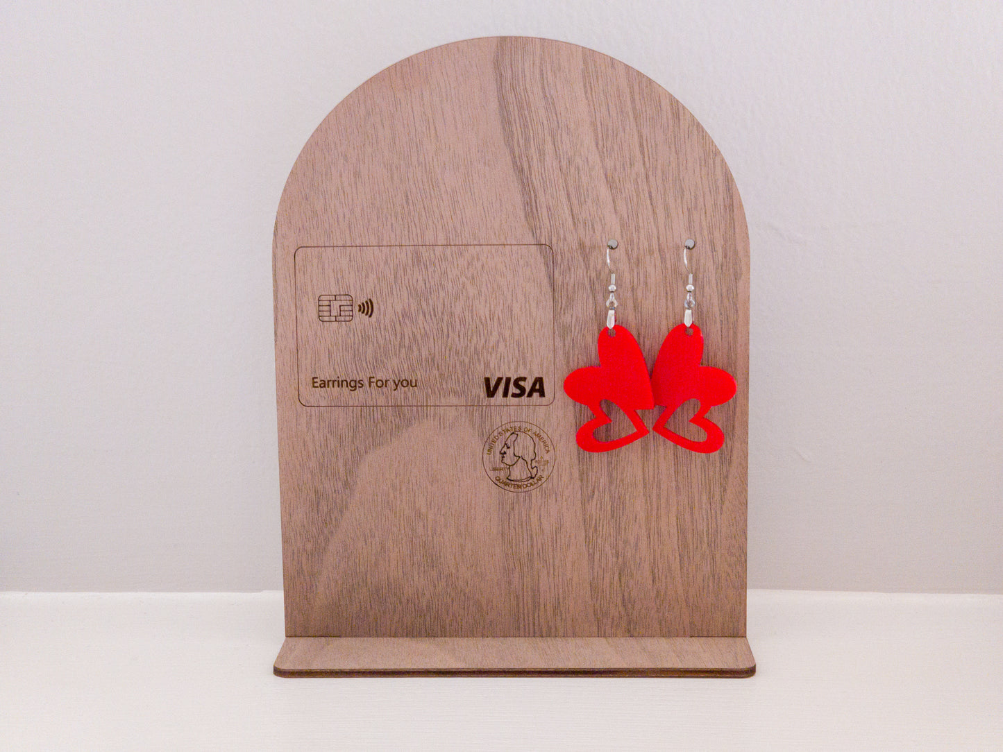 Dual Heart Earrings