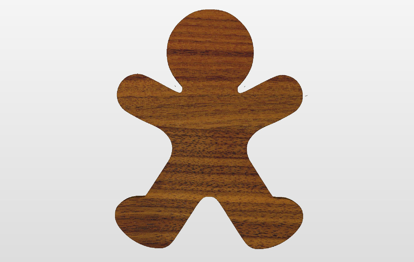 Gingerbread Man Laser Blank