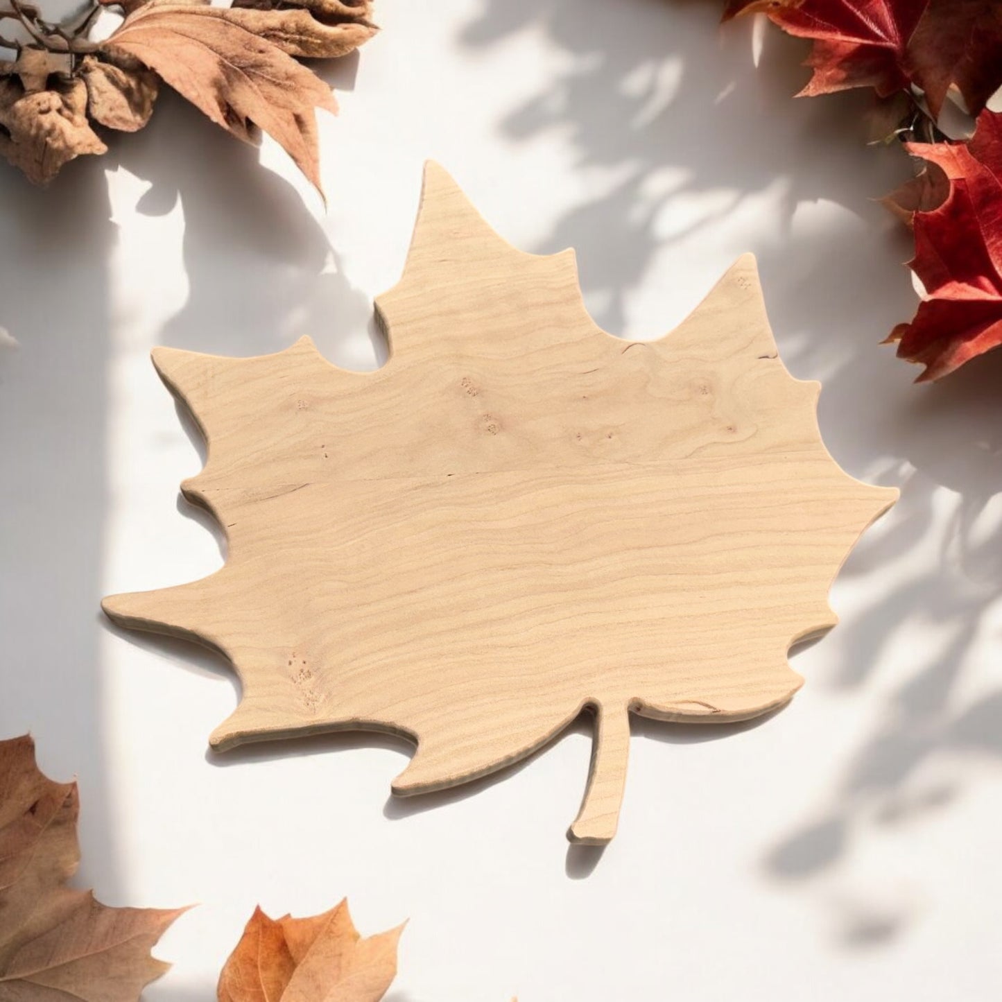 Fall Leaf Laser Blank