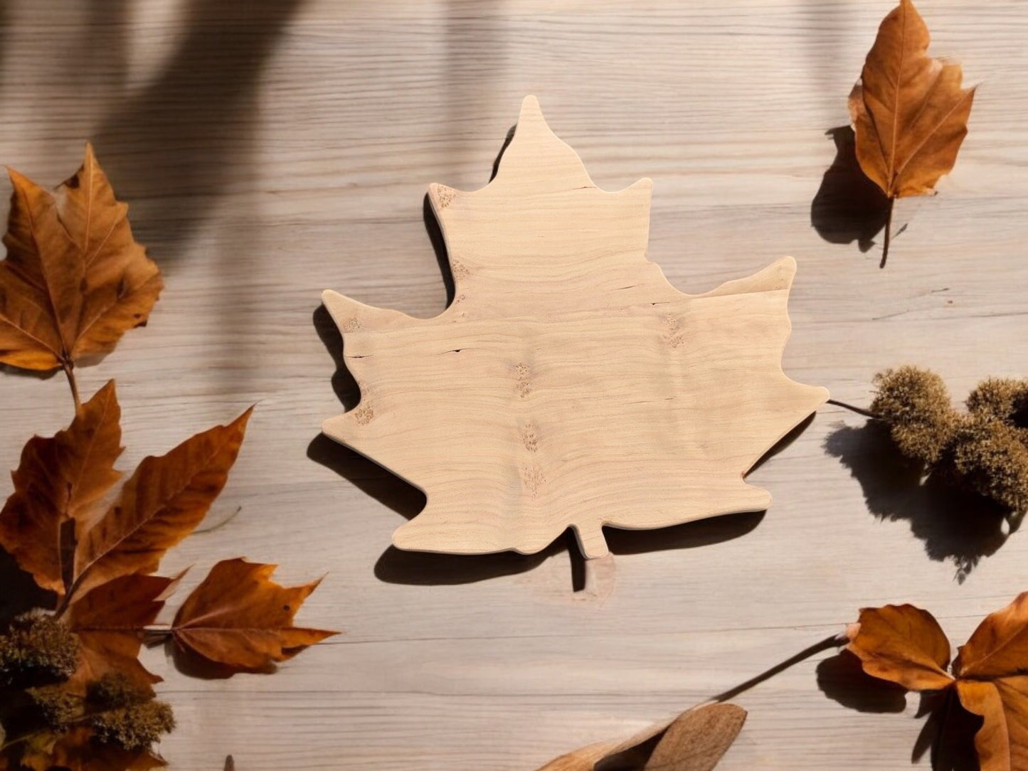 Fall Leaf Laser Blank