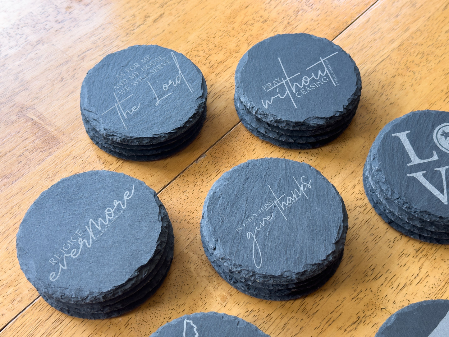 Slate Coasters (Various Designs)