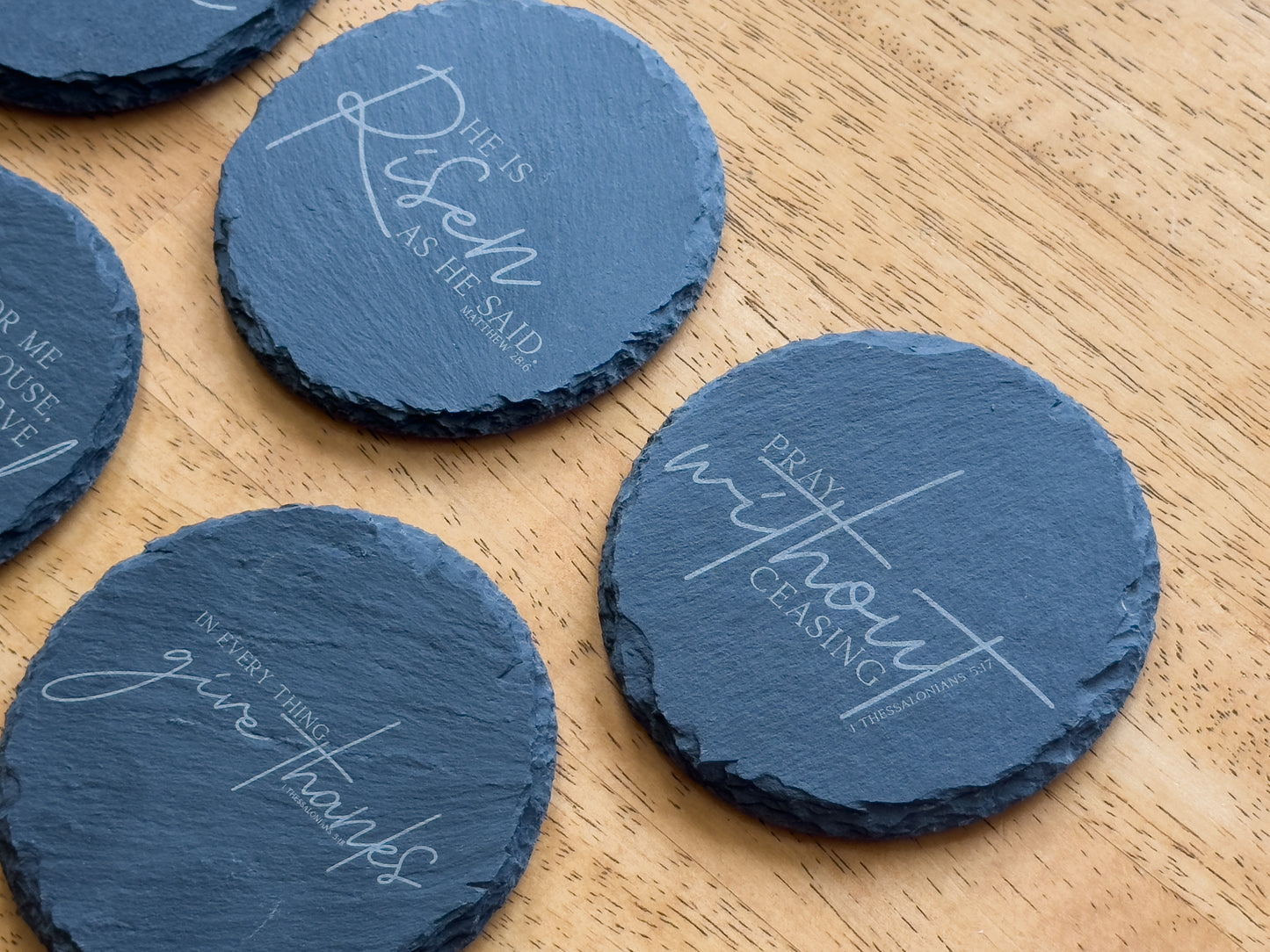 Slate Coasters (Various Designs)