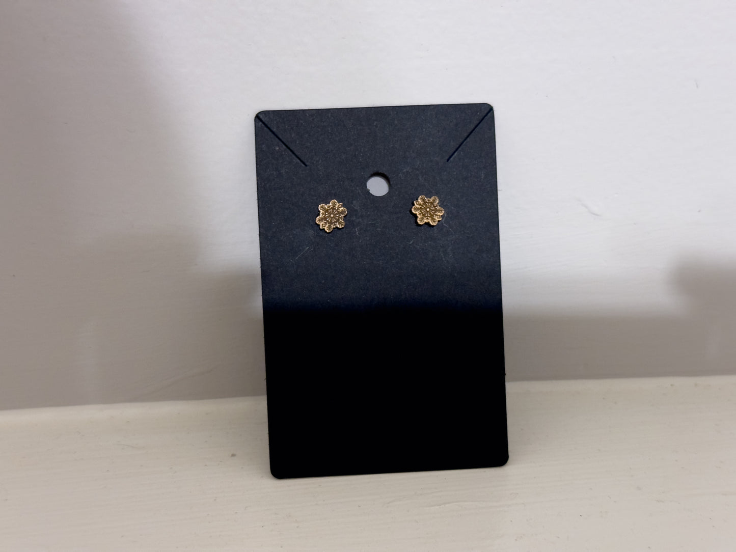 Snowflake Stud Earrings