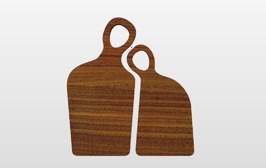 Interlocking Cutting Boards Laser Blanks