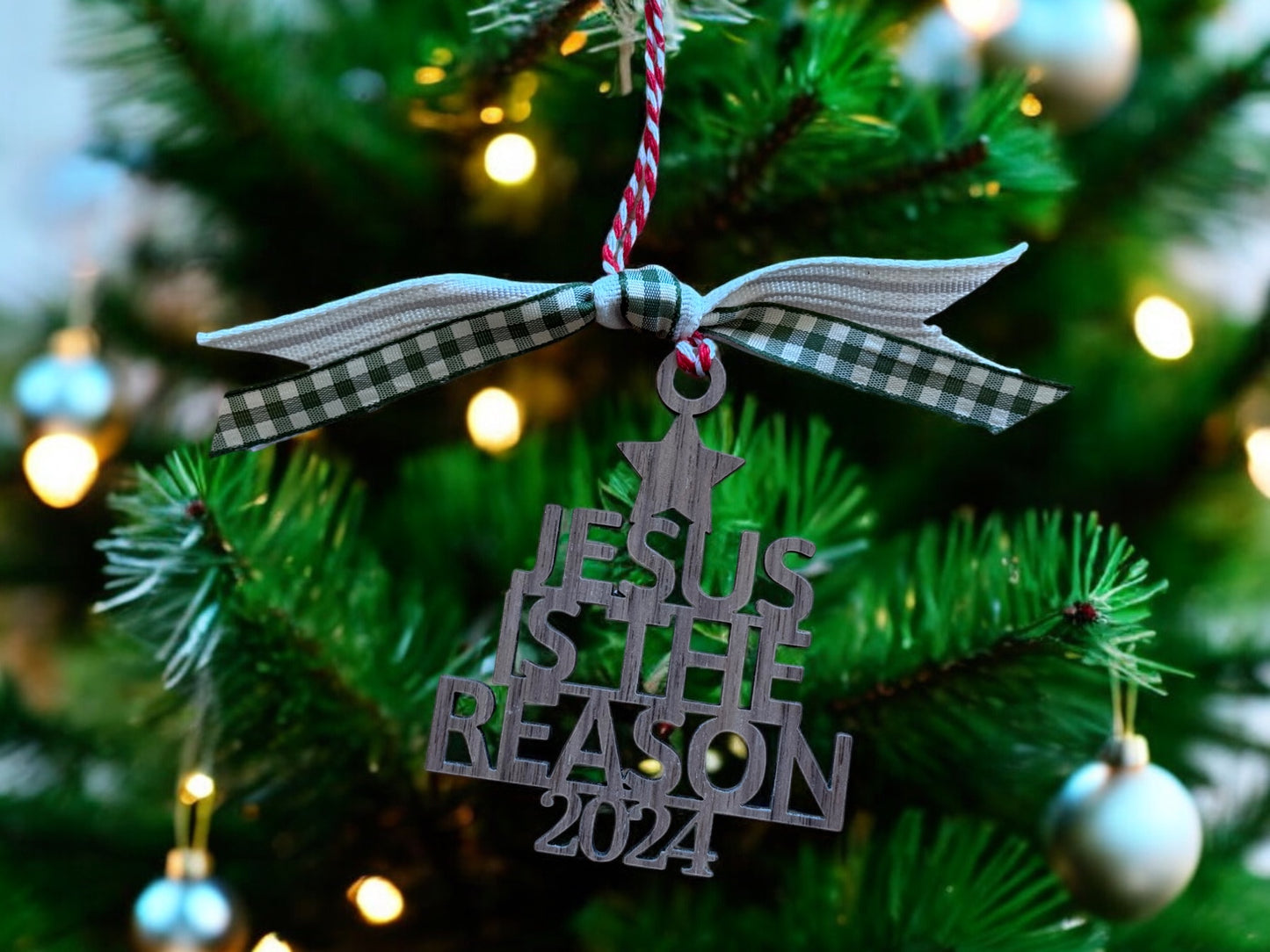 Jesus Is The Reason ornament