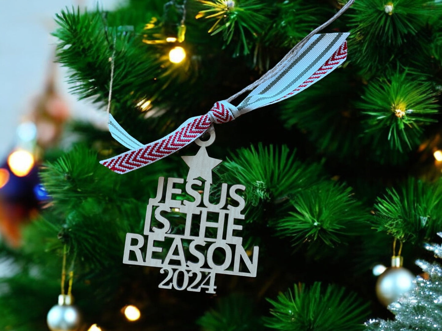 Jesus Is The Reason ornament