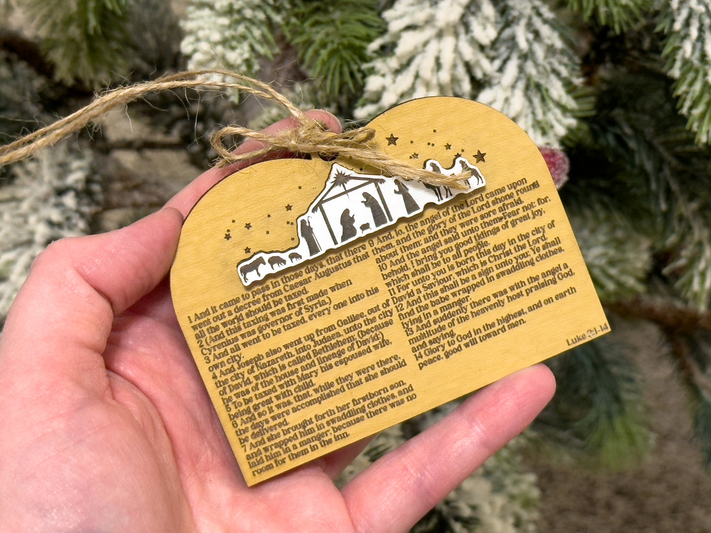 Luke 2 Ornament