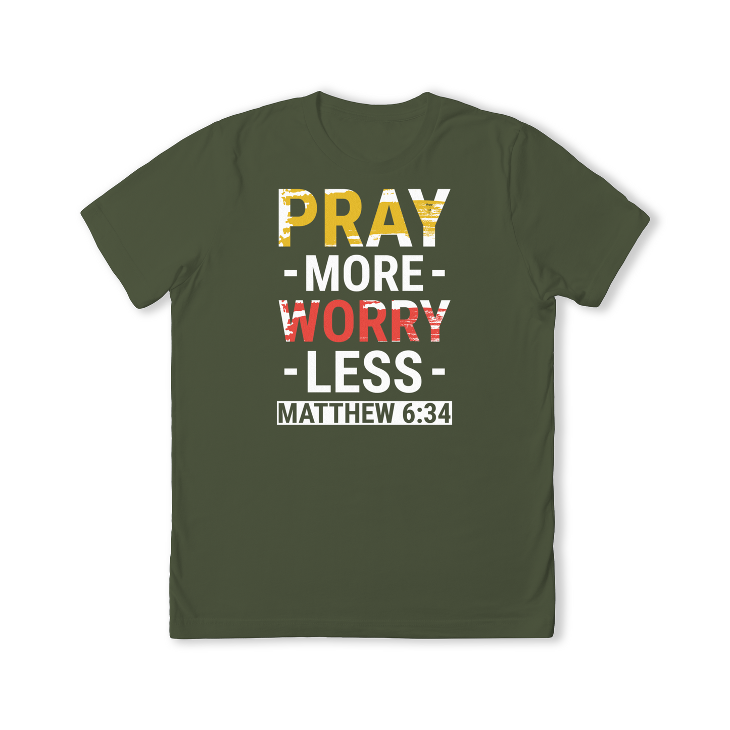 Pray more Worry Less T-Shirt