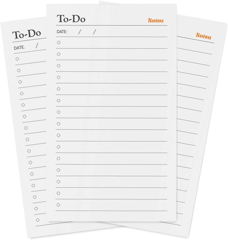 Pack of 50 To-Do List Cards