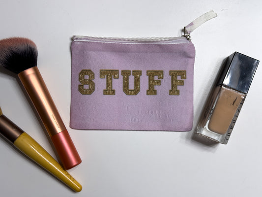 Stuff Pouch | Great for Makeup, Hair Care, Skincare, etc.