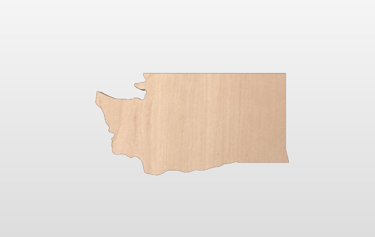 State Outline Laser Blank