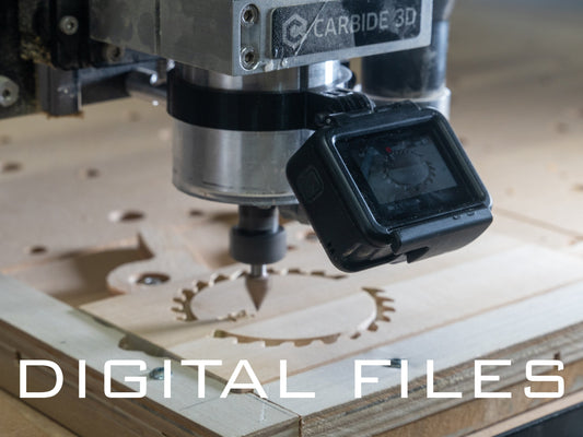 Digital File STL GoPro Mount for Shapeoko X-Carve OneFinity CNC 65mm Spindle Router