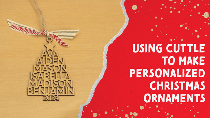How to make a custom Christmas ornament with Cuttle