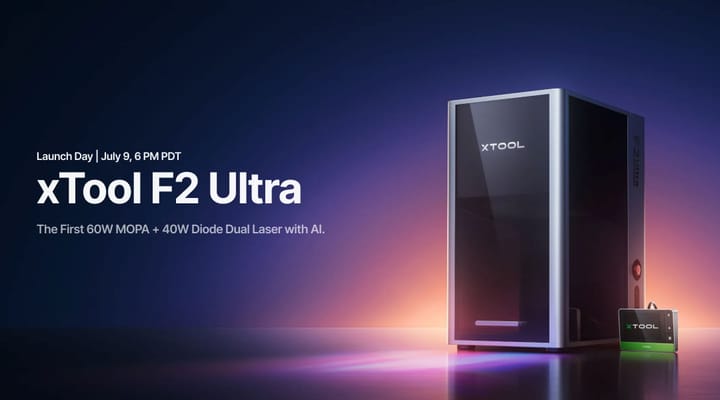 Meet the xTool F2 Ultra: Fiber + Diode, All Grown Up