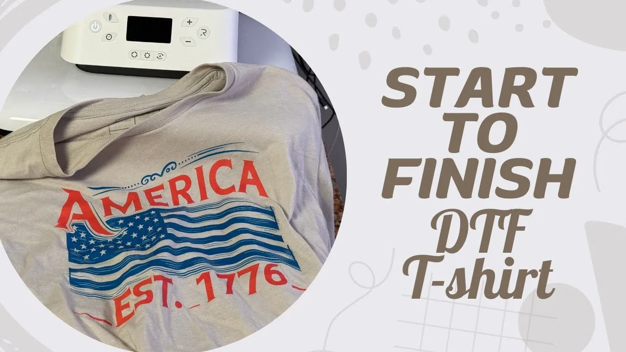 Start to Finish DTF T-Shirt Project – Easier Than You Think With Your @ProcoloredPrinter