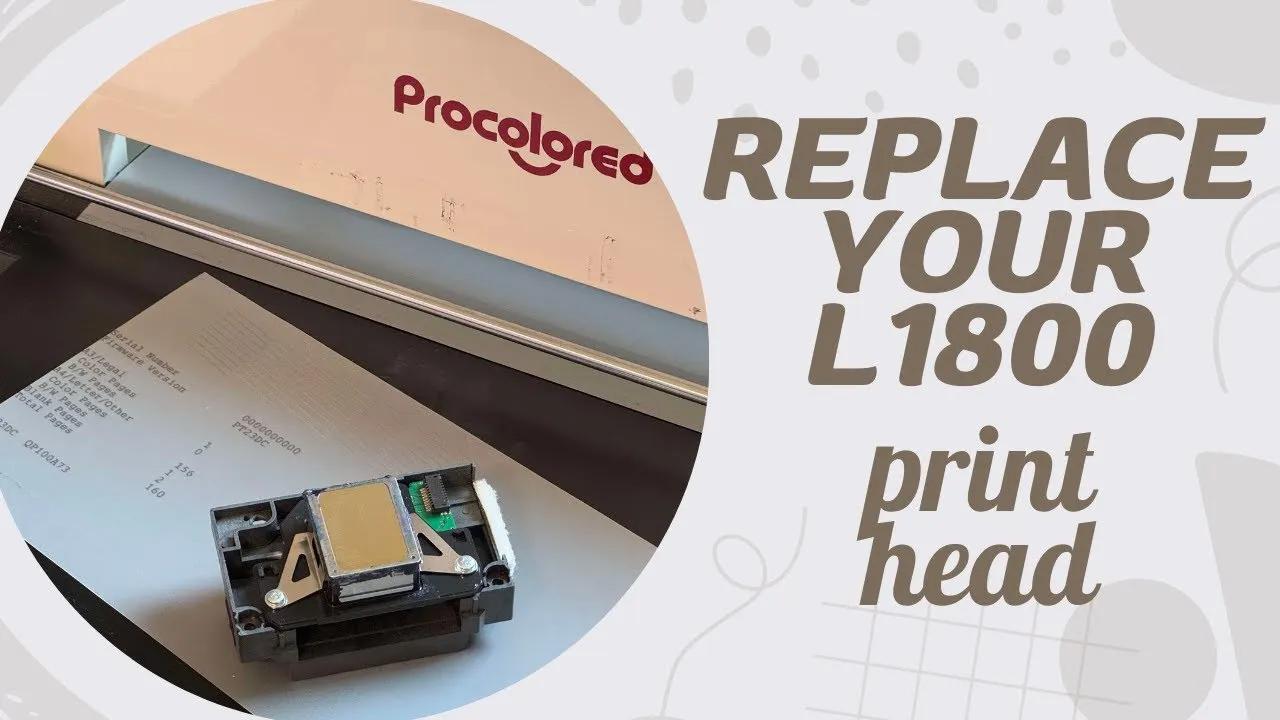How To Fix L1800 DTF Printer Not Printing White
