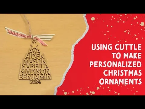 @Cuttle: The Hidden Secret to Customizable Christmas Ornaments with Your Laser