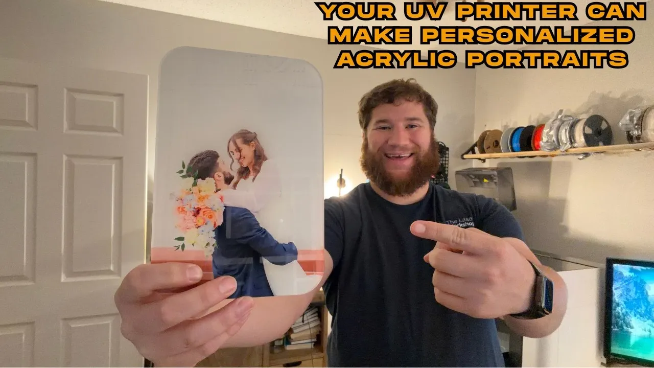 How to UV Print Photos on Clear Acrylic with the xTool O1 Omni
