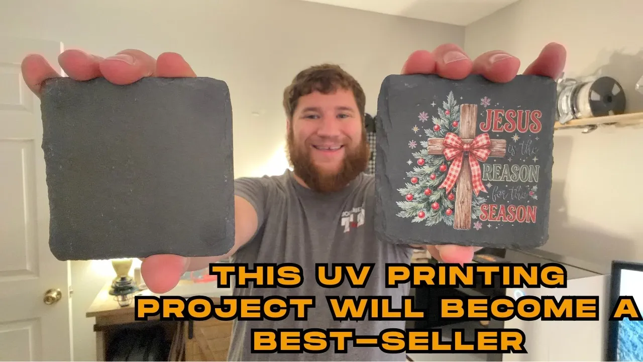 A High-Margin Slate Coaster Project You Can Print in Under 20 Minutes