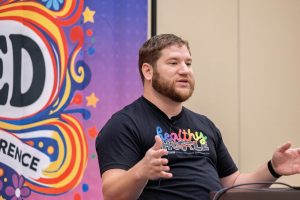Patrick Campanale teaching at Next Level.