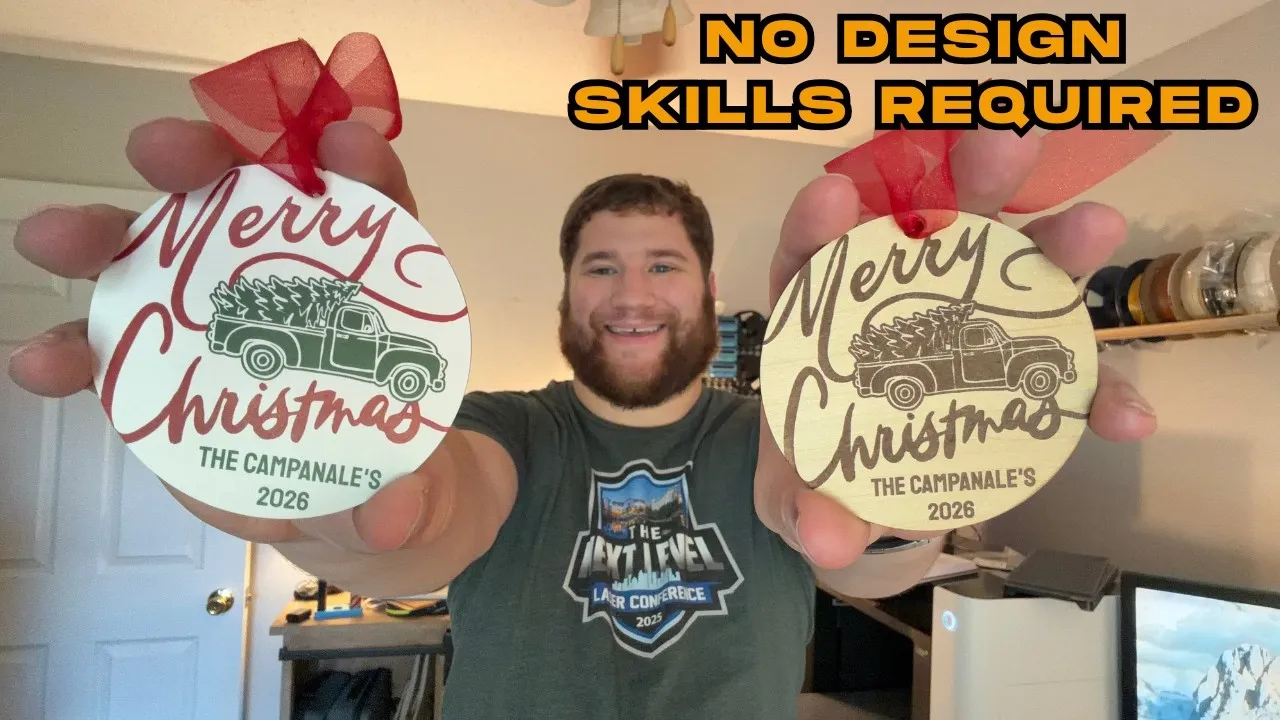 UV Printed vs. Laser Engraved Ornaments — Which One Will You Make?