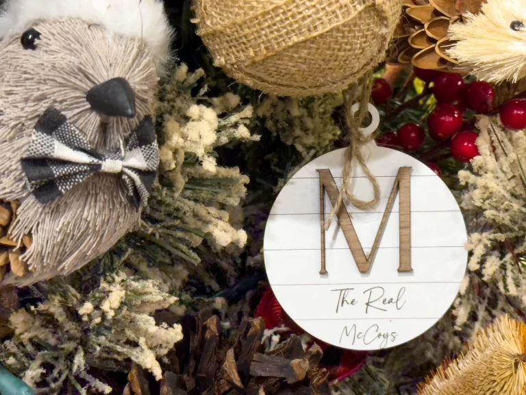 Farmhouse Christmas Ornament - DIGITAL FILE