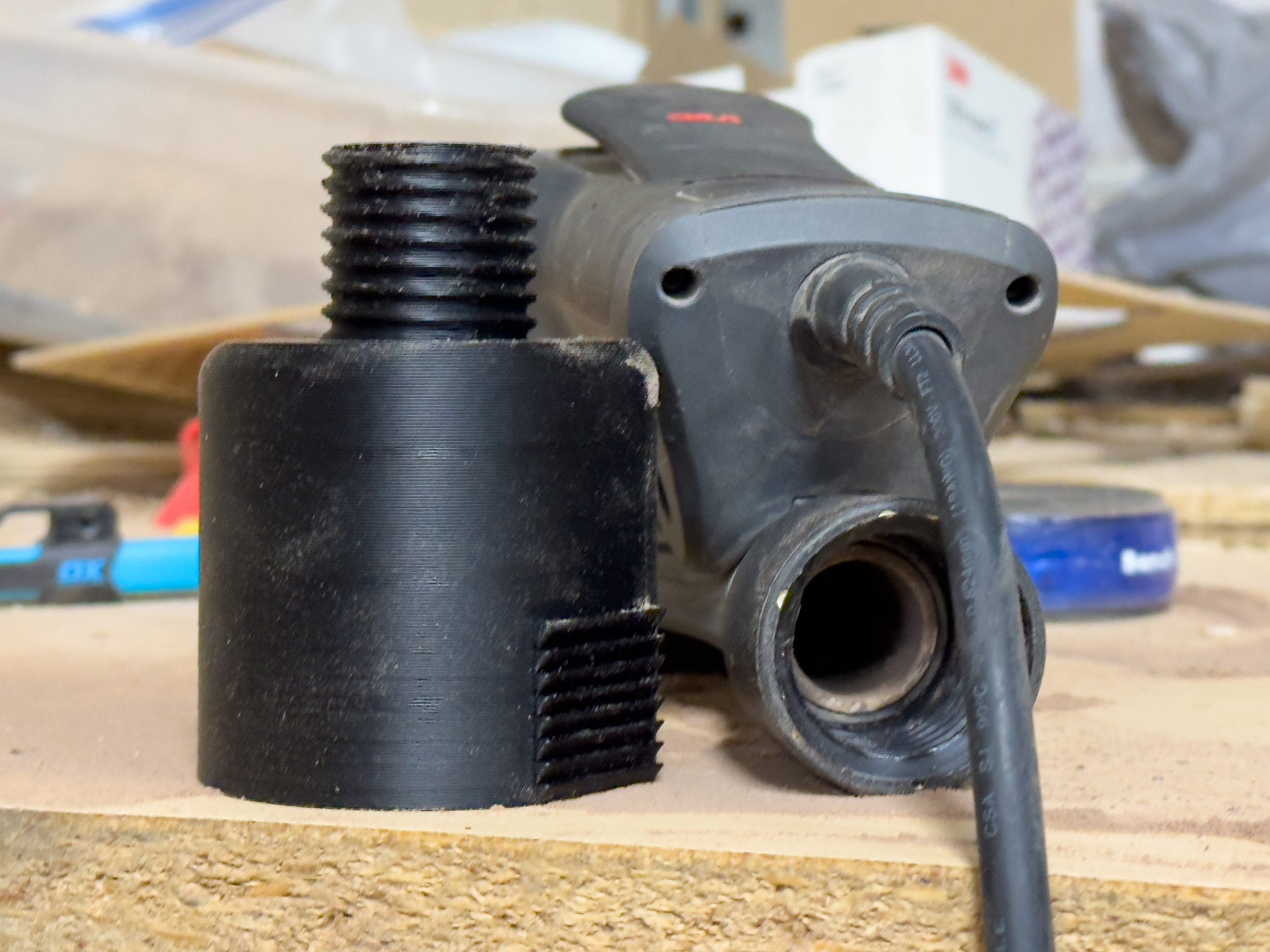 3M Xtract Sander to RIDGID 2.5" Shop Vac Adapter – photo 2