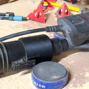 3M Xtract Sander to RIDGID 2.5" Shop Vac Adapter