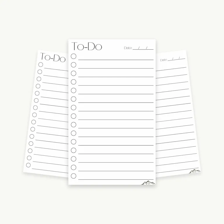 To-Do List Cards, 100-Pack, 3 x 5 Inch